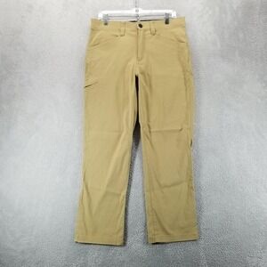Orvis Pants Mens‎ 32x29 Tan Nylon Outdoor Hiking Stretch Casual